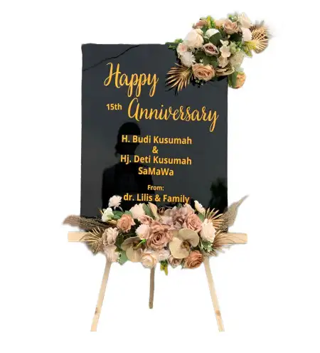Papan Bunga Akrilik cihurip